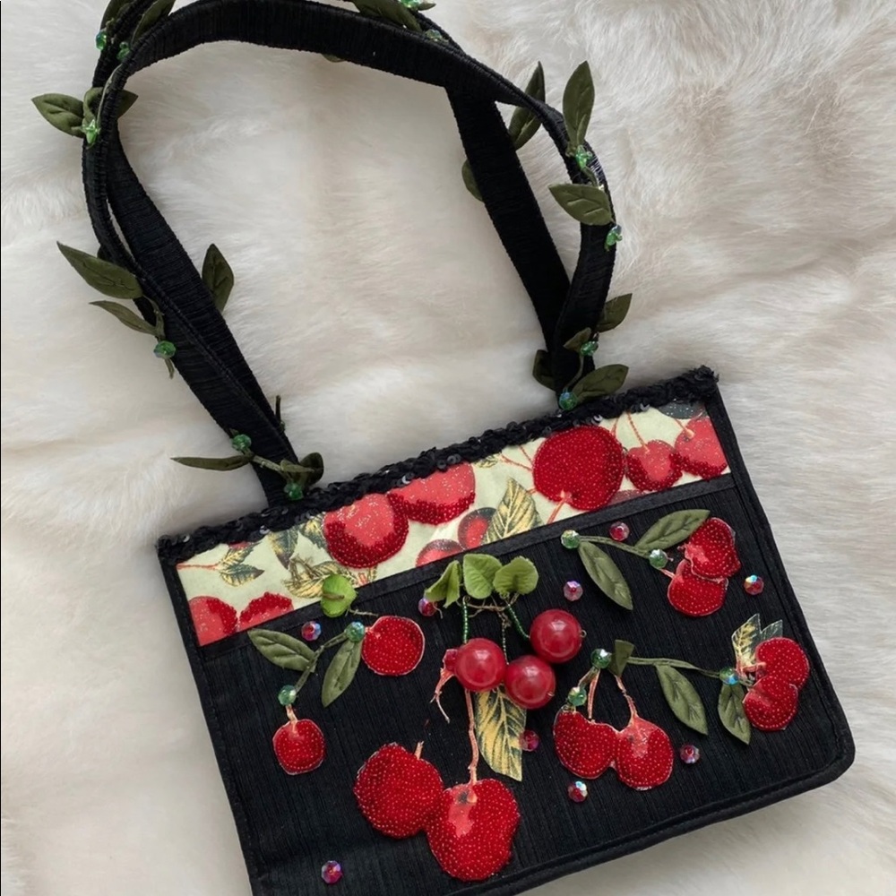 Mary Frances Cherry Purse